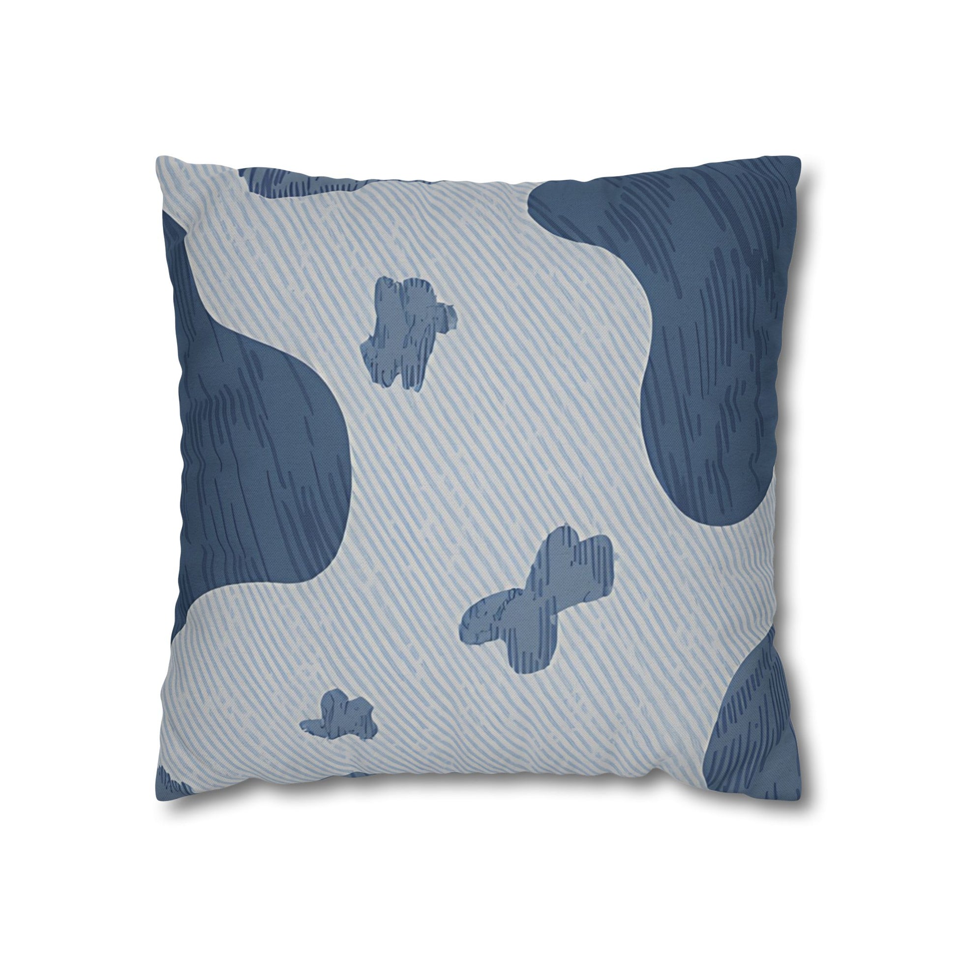Spun Polyester Square Pillowcase, Artsulli - Art is Long, Life is Short, Home Decor, Size, 16" × 16", , , , , 27709262059620833069