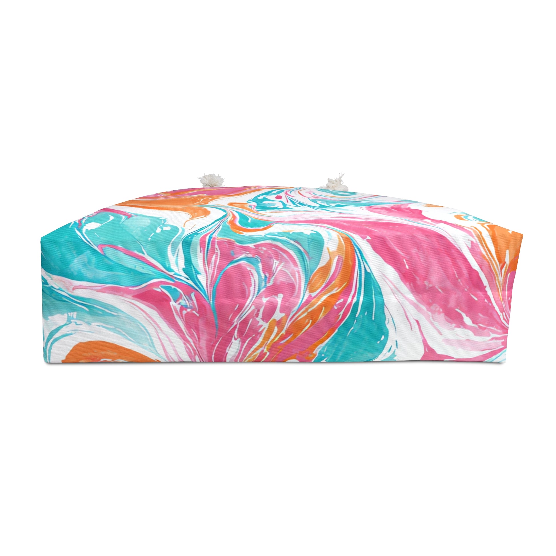 Liquid Pastel Spill II Multi-Color Sweet Weekender Bag, Artsulli - Art is Long, Life is Short, Bags, , , , , , , 