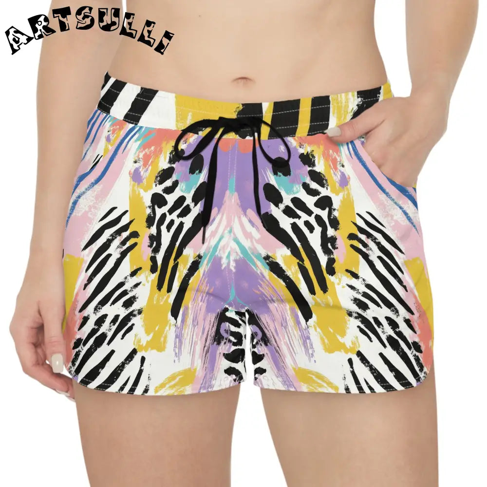 JAKKOUTTHEBXX Wild Zebra Stripes x Paint Brush Strokes Multi-Color