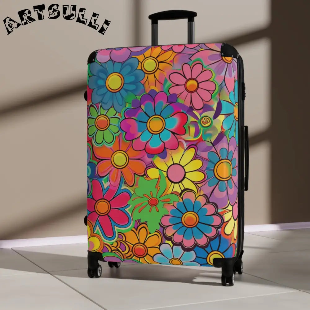 JAKKOUTTHEBXX Chromatic Daisy Dream Suitcase JAKKOUTTHEBXX Artsulli