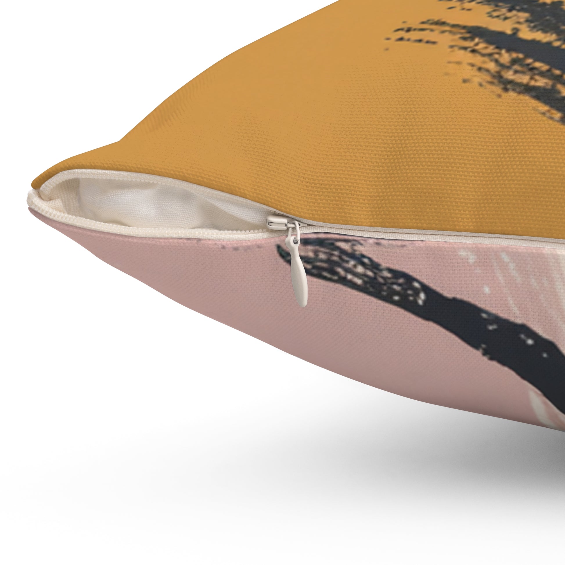 Zebra Brush Strokes Spun Polyester Square Pillow, Artsulli - Art is Long, Life is Short, Home Decor, , , , , , , 