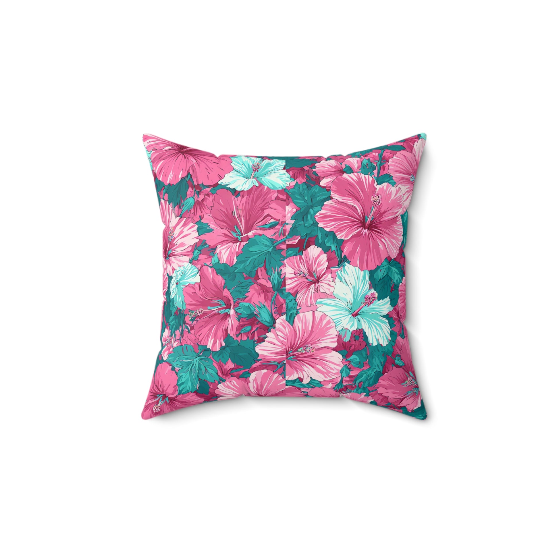 Flowerpunk Aloha Spun Polyester Square Pillow, Artsulli - Art is Long, Life is Short, Home Decor, , , , , , , 