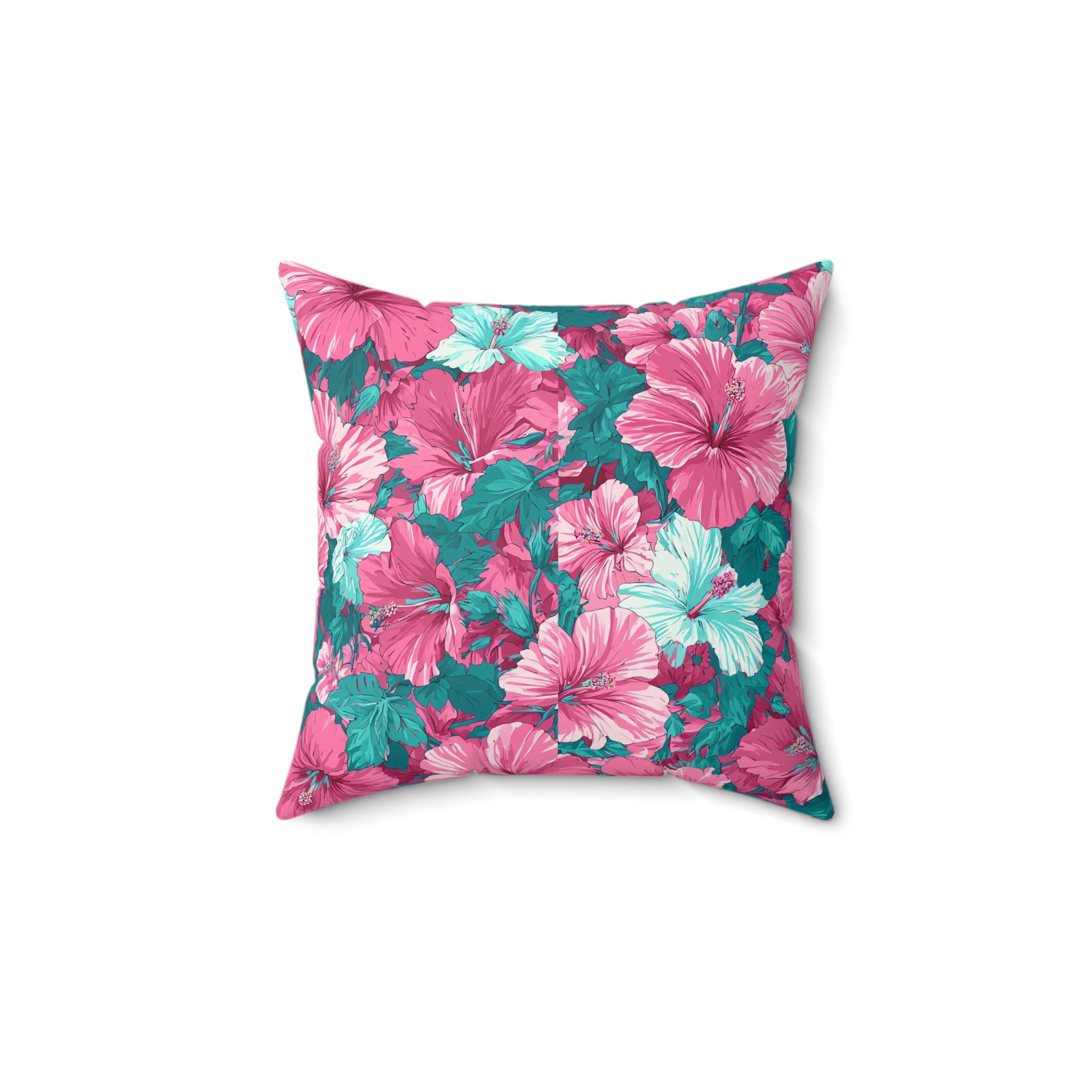 Flowerpunk Aloha Spun Polyester Square Pillow, Artsulli - Art is Long, Life is Short, Home Decor, , , , , , , 