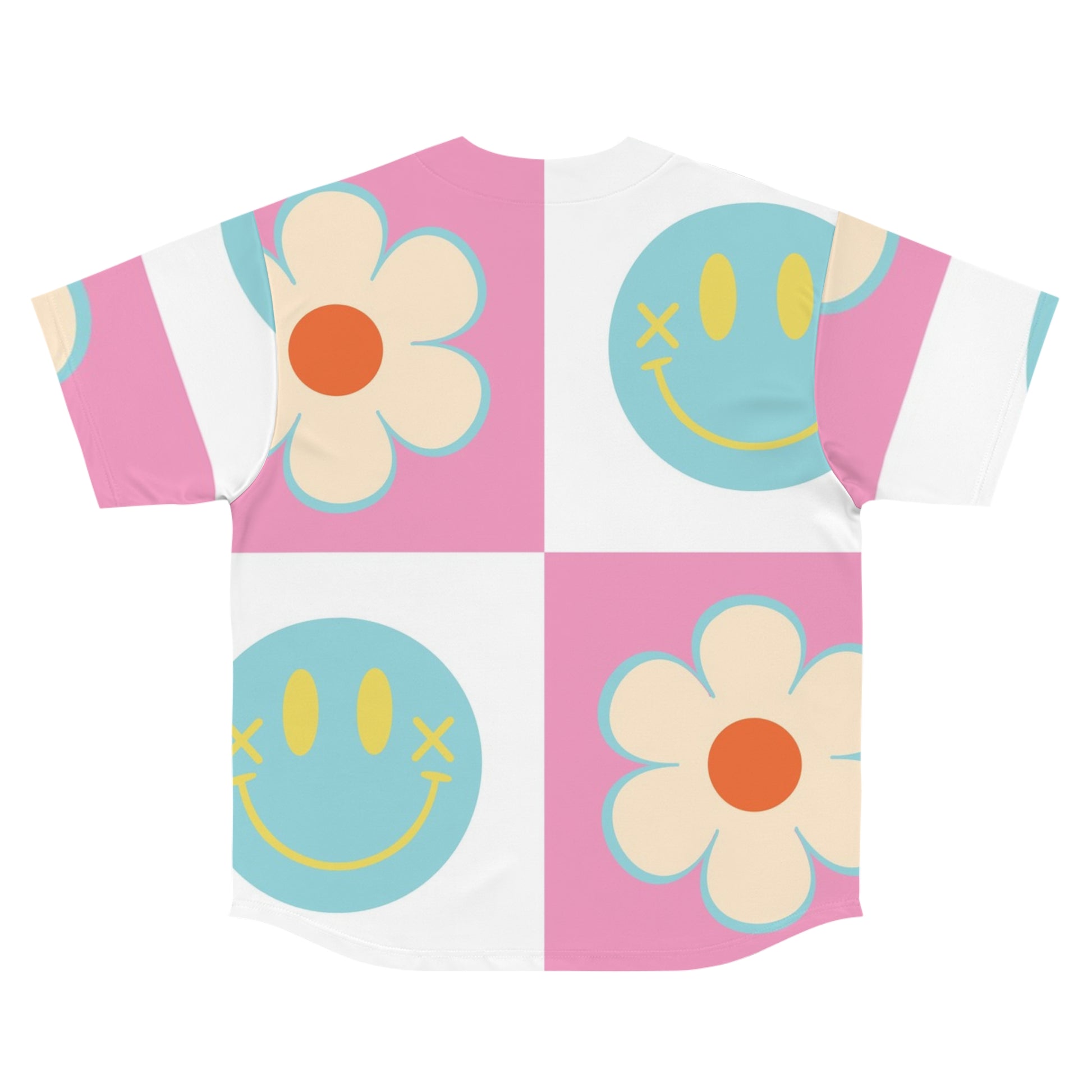 Madotsukis Grin Bloom Men's Baseball Jersey (AOP), Artsulli - Art is Long, Life is Short, All Over Prints, , , , , , , 