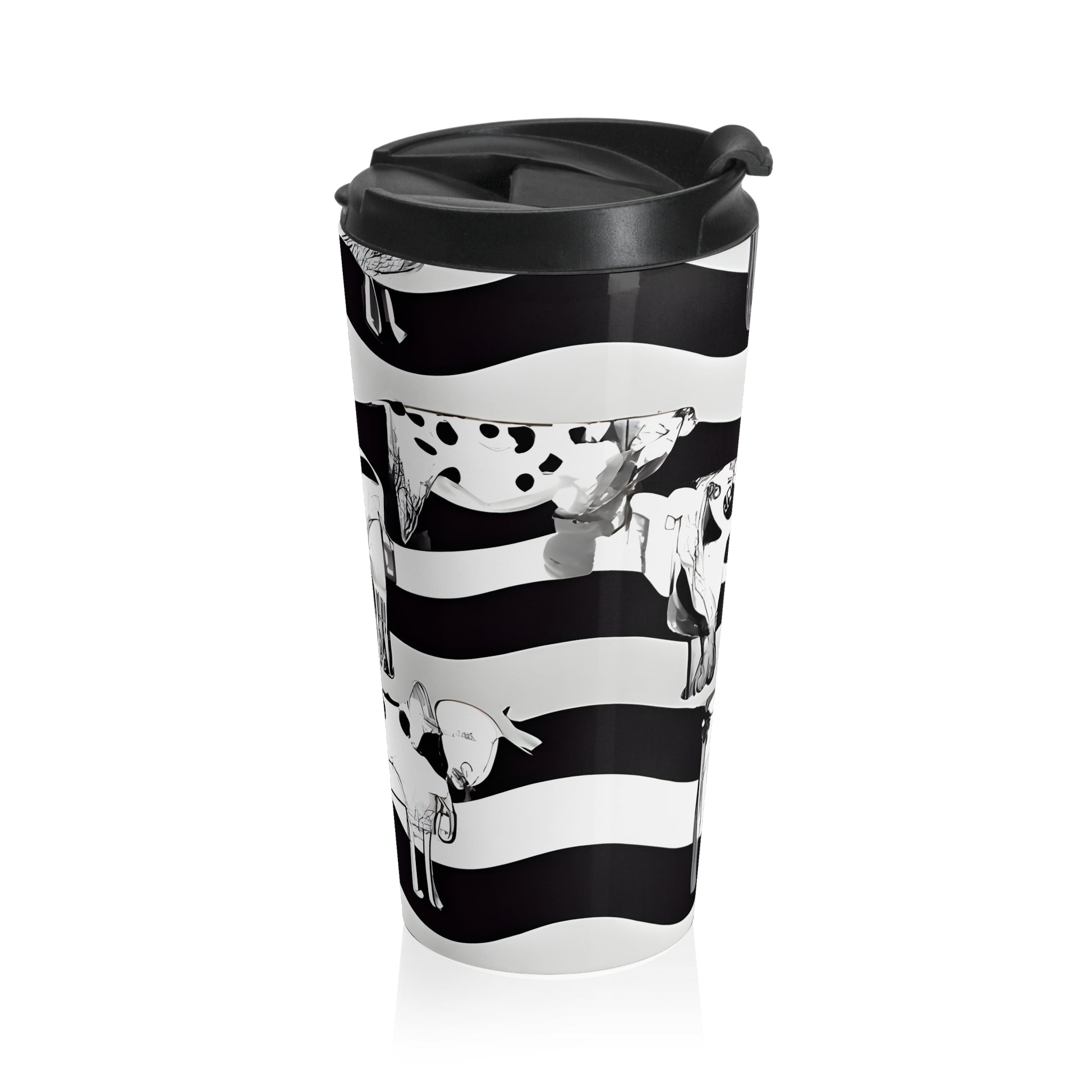 Cruellas Cattle Line Stainless Steel Travel Mug, Artsulli - Art is Long, Life is Short, Mug, , , , , , , 