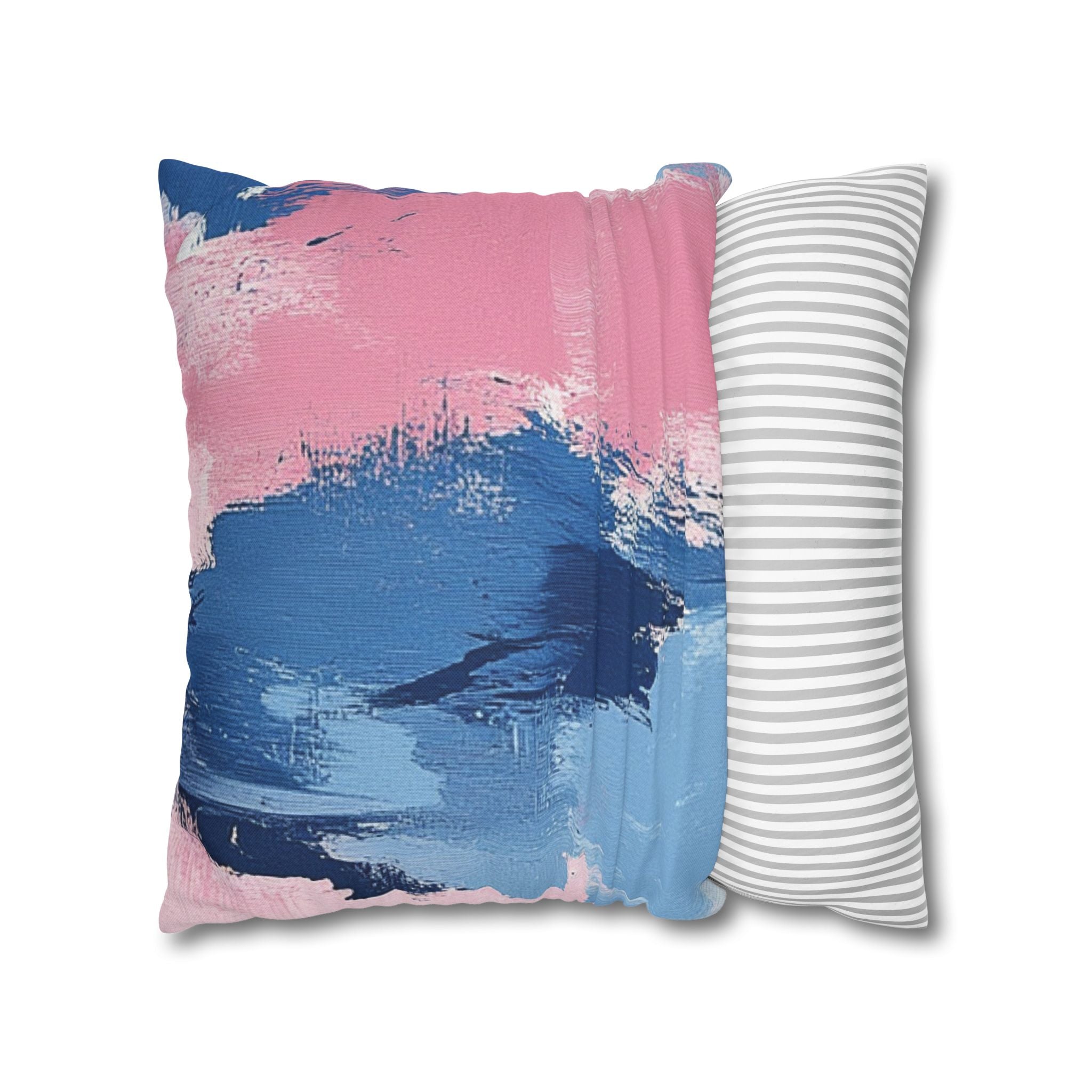 Spun Polyester Square Pillowcase, Artsulli - Art is Long, Life is Short, Home Decor, , , , , , , 