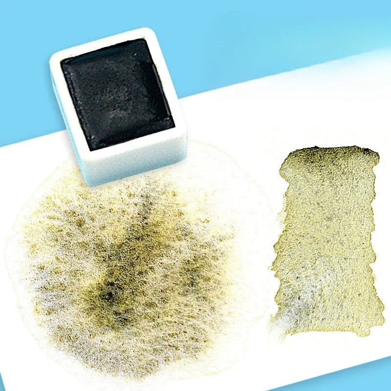 Buy The Best By Artsulli - Art is Long Life Short - 15ml Super Vision Layered Color Solid Watercolor Paint Tools Students Illustration