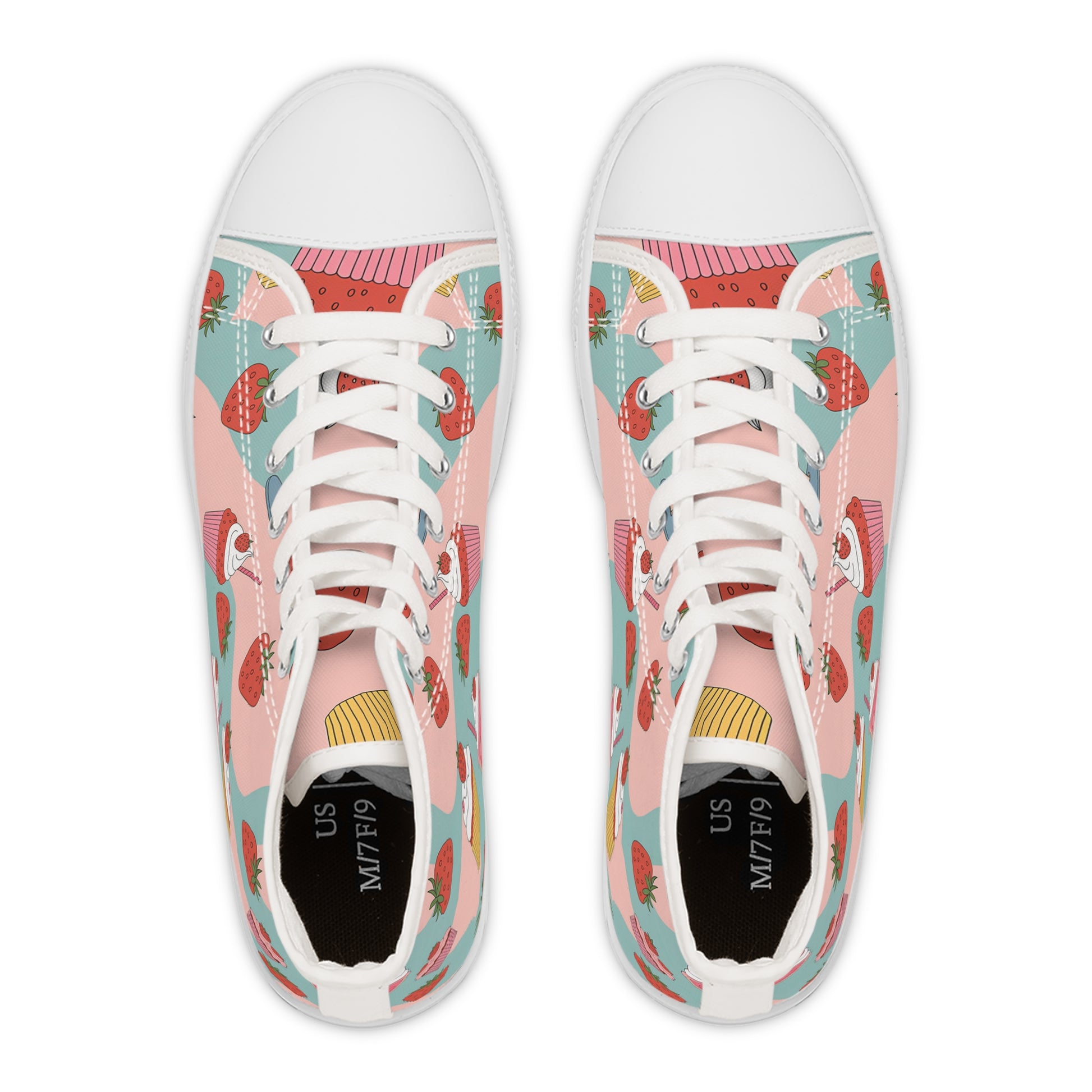 Women's High Top Sneakers, Artsulli - Art is Long, Life is Short, Shoes, , , , , , , 