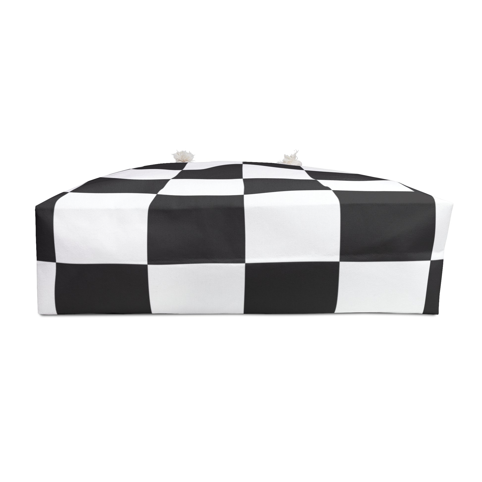 Checkerboard Black and White Weekender Bag, Artsulli - Art is Long, Life is Short, Bags, , , , , , , 