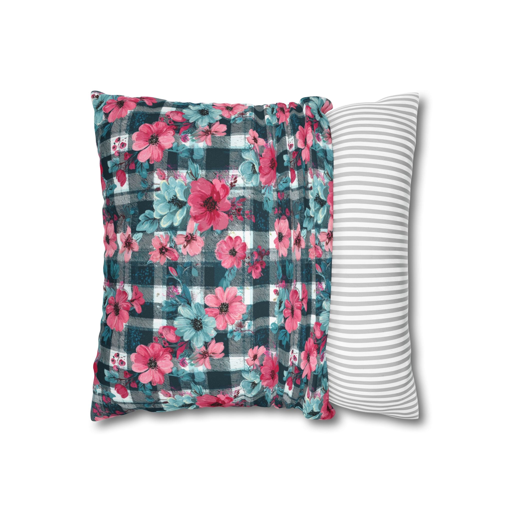 Spun Polyester Square Pillowcase