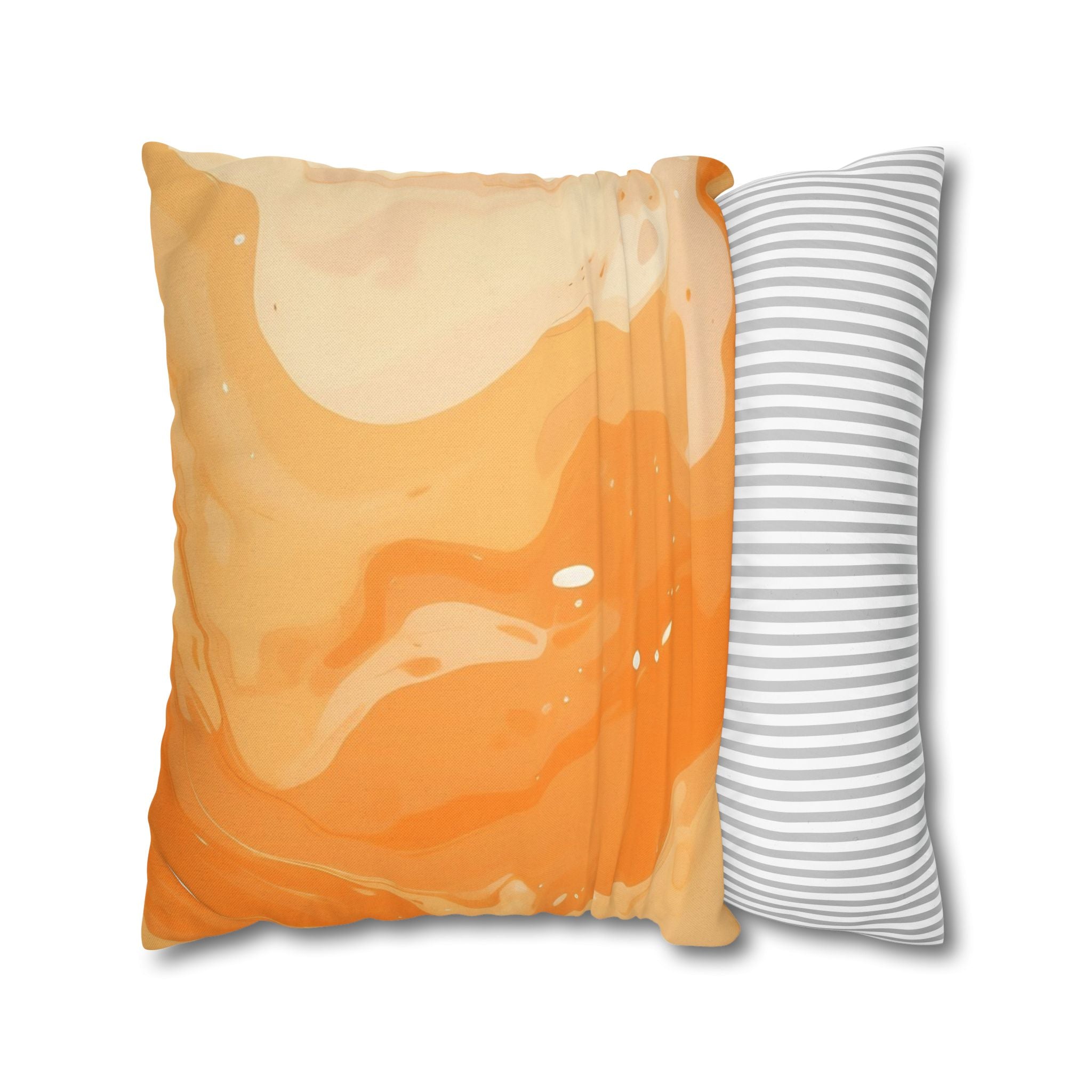 Spun Polyester Square Pillowcase