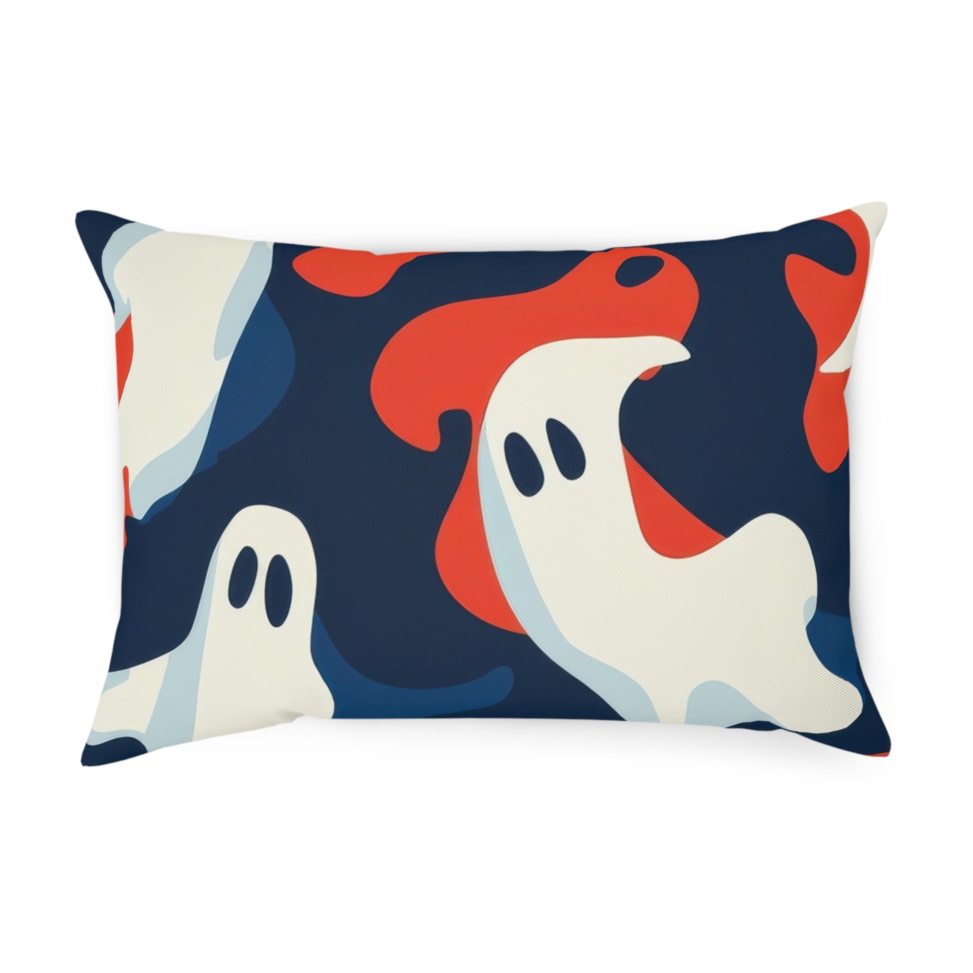 Camo Ghosts Cushion, Artsulli - Art is Long, Life is Short, Home Decor, Size, 19.7 × 13.8, , , , , 13906462920080