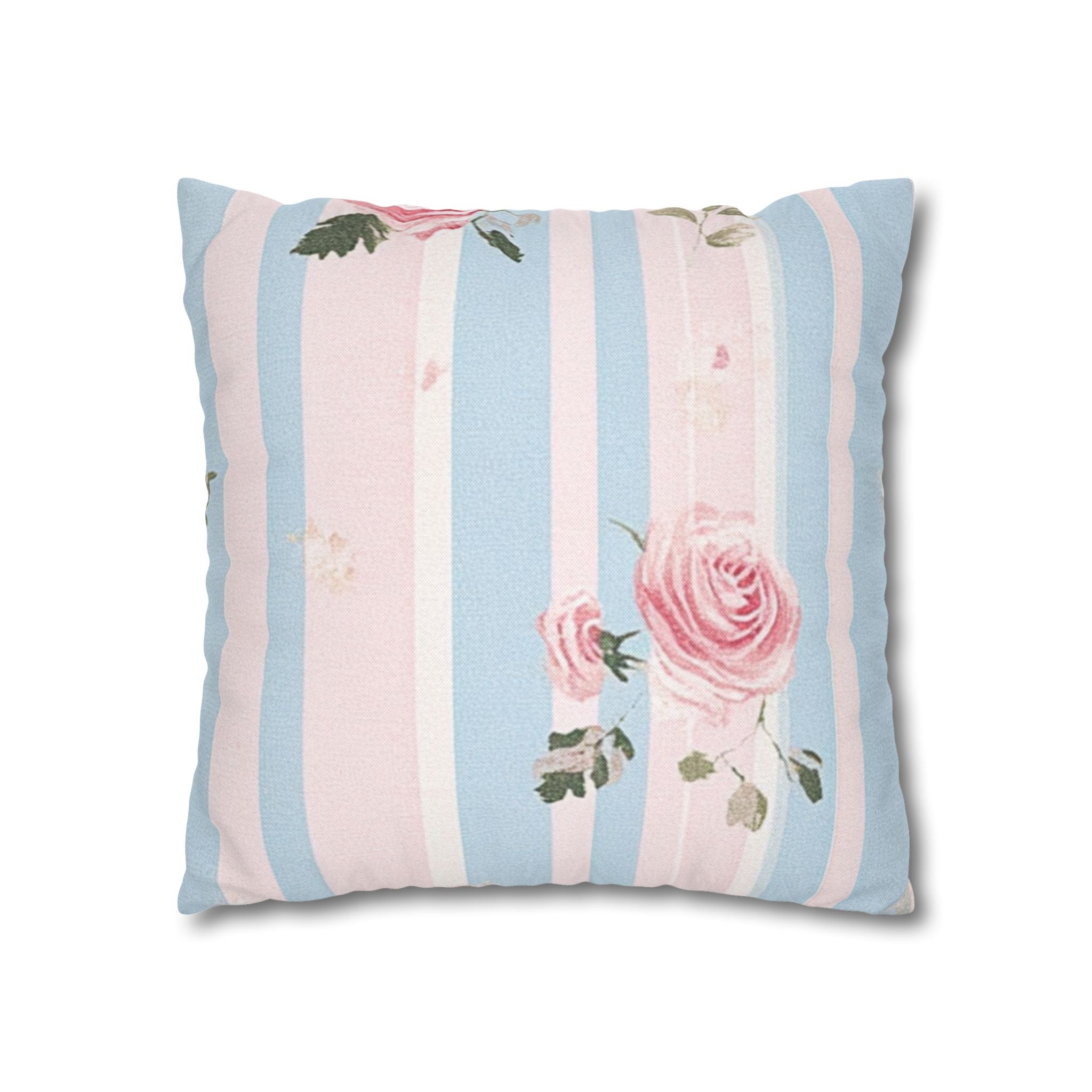 Spun Polyester Square Pillowcase