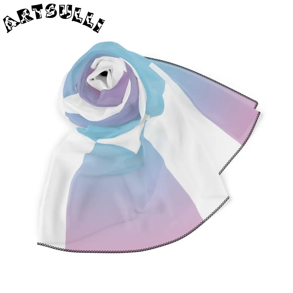JAKKOUTTHEBXX Vaporwave Check Poly Scarf JAKKOUTTHEBXX Artsulli