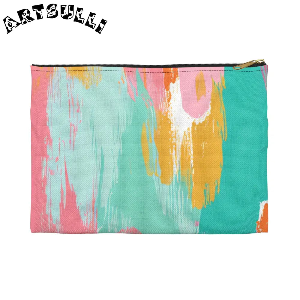 JAKKOUTTHEBXX Preppy Pixel Bloom Accessory Pouch JAKKOUTTHEBXX