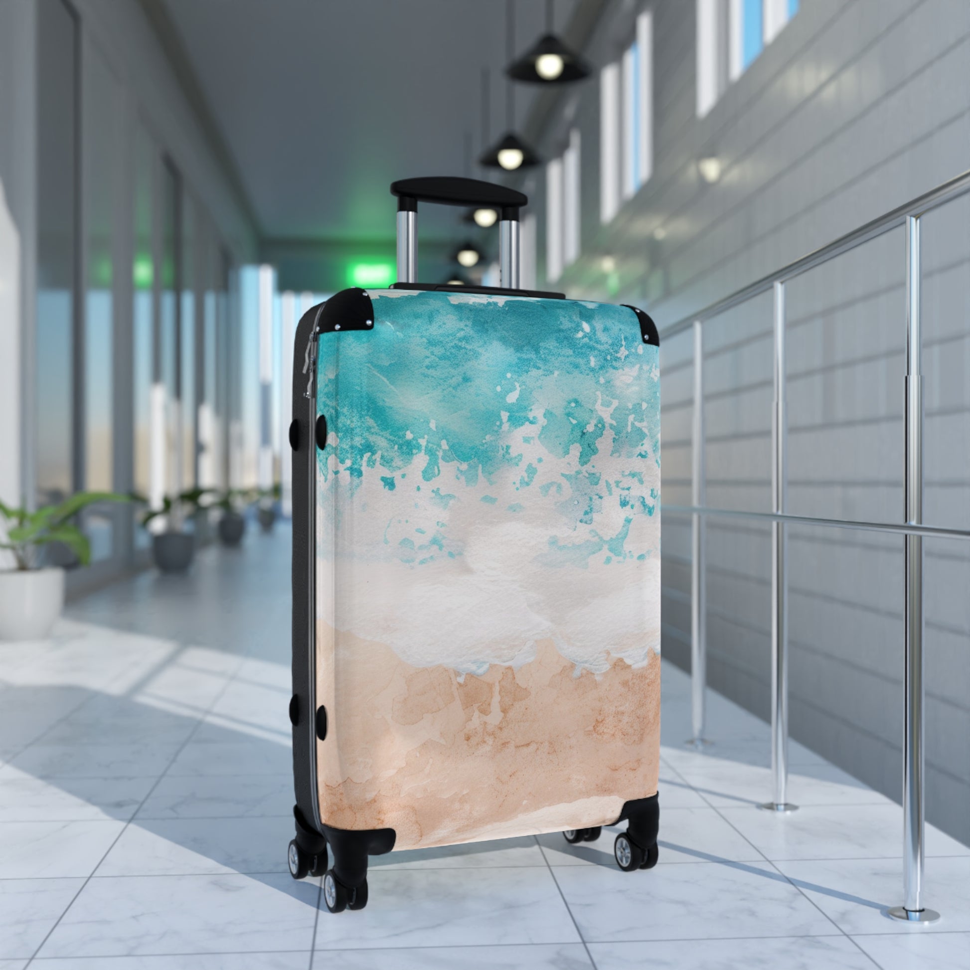 Seashore Suitcase, Artsulli - Art is Long, Life is Short, Bags, , , , , , , 