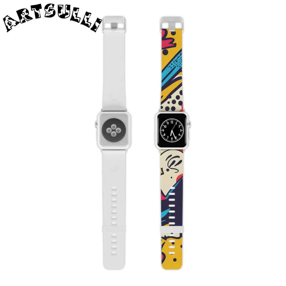 JAKKOUTTHEBXX Comic x Pop Art II Watch Band for Apple Watch