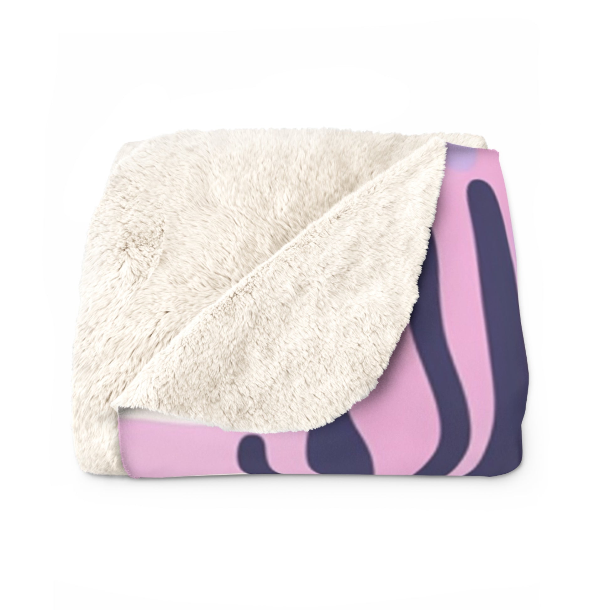Colorful Abstract Dots and Shapes II Sherpa Fleece Blanket, Artsulli - Art is Long, Life is Short, Home Decor, , , , , , , 