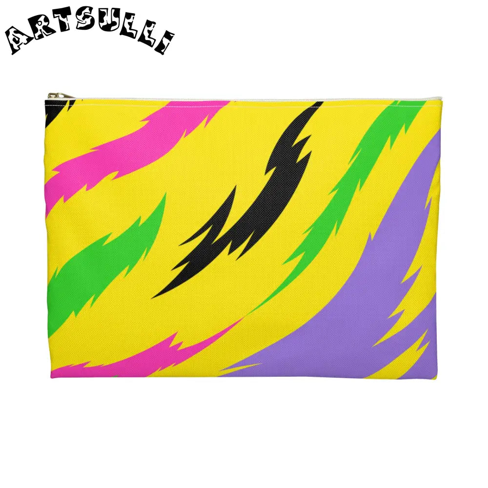 JAKKOUTTHEBXX Electric Tiger Fur Flat Pouch 2025