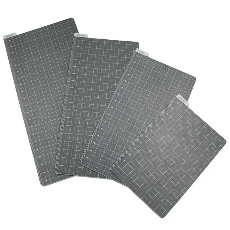 Buy The Best By Artsulli - Art is Long Life Short - Weeks Travelers Notebook A5 A6 Writing Mat Pad PVC Grid Sewing Cutting Mats Ruler Board