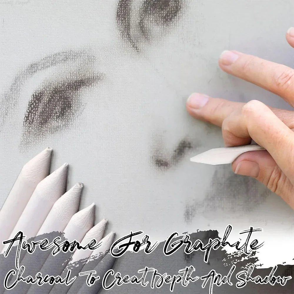 Buy The Best By Artsulli - Art is Long Life Short - Paper Blending Stumps for Drawing Shading Supplies Pencil Sketch Paint Tools Student