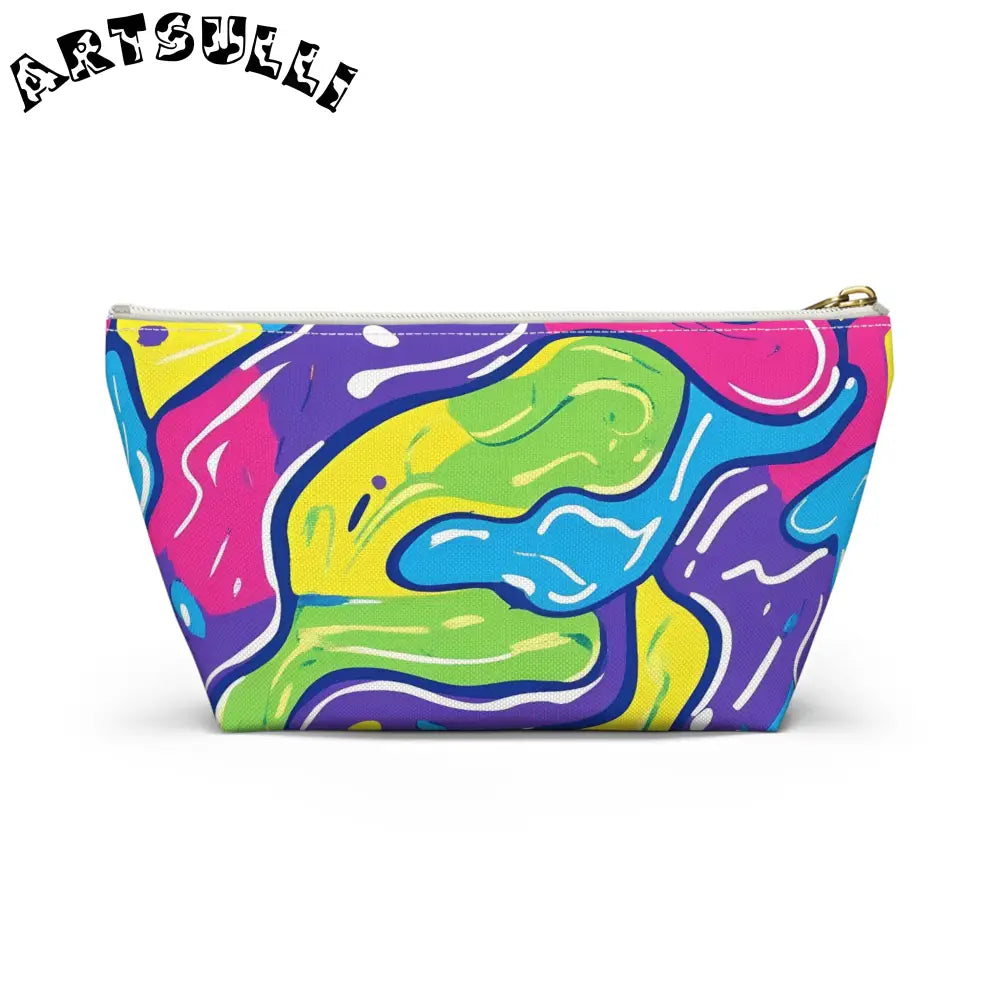 JAKKOUTTHEBXX Colorful Abstract T-Bottom Pouch 2025