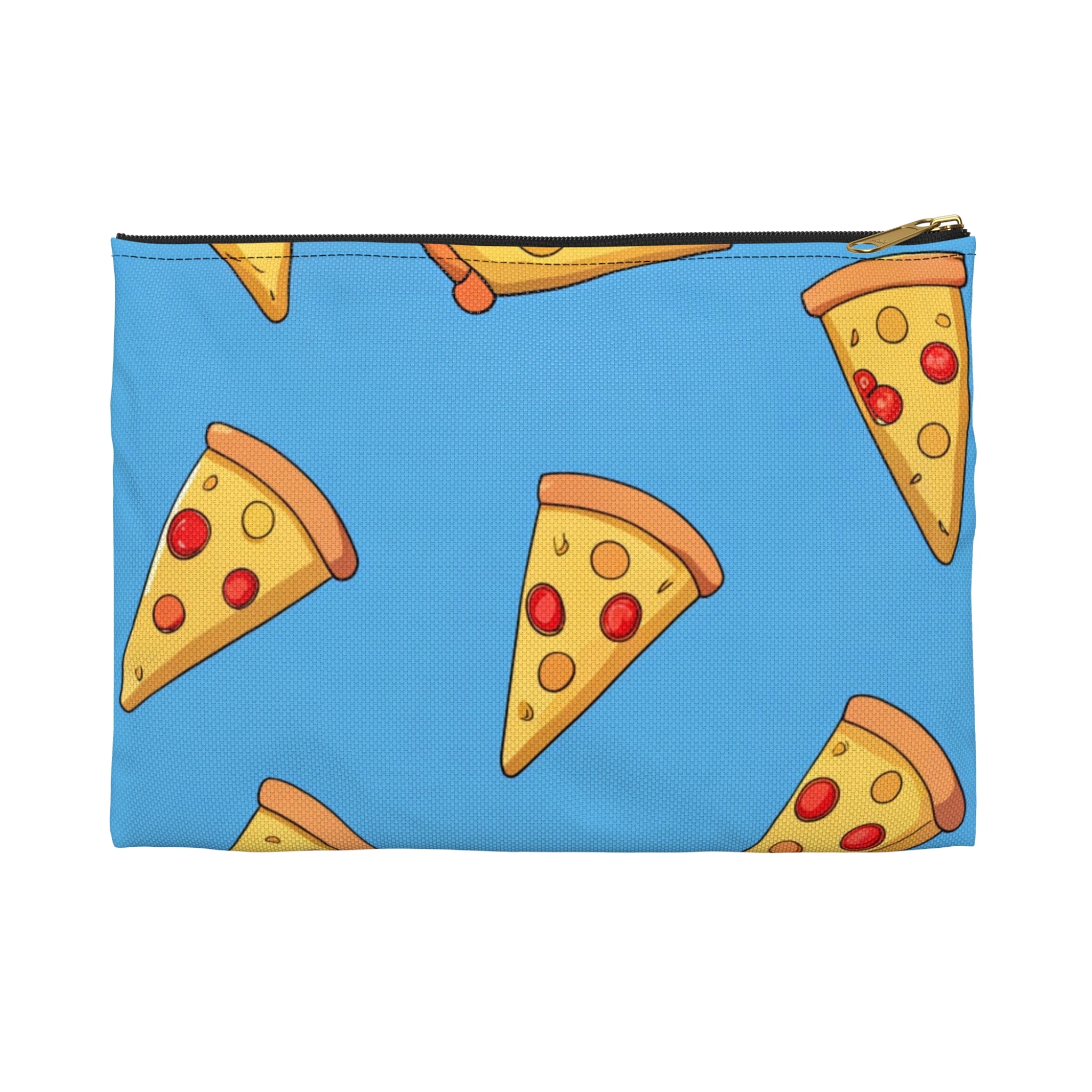 Blue Pizza Dreamscape Accessory Pouch, Artsulli - Art is Long, Life is Short, Bags, Size, Small, Color, Black zipper, , , 30809149550304759384