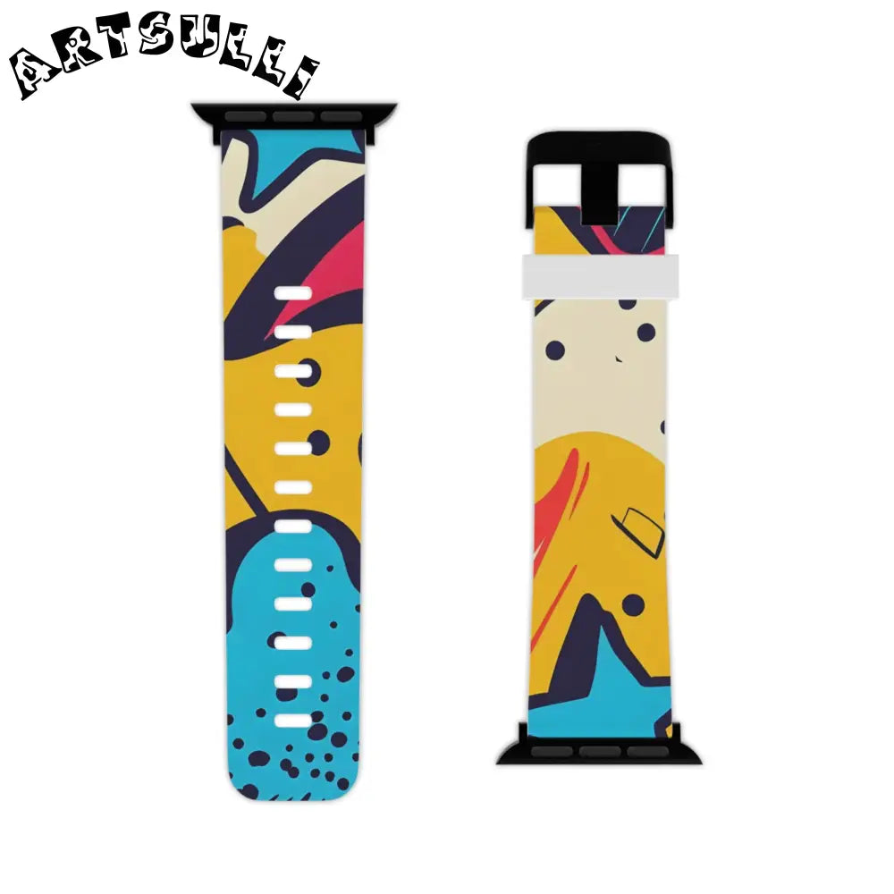JAKKOUTTHEBXX Comic x Pop Art Watch Band for Apple Watch