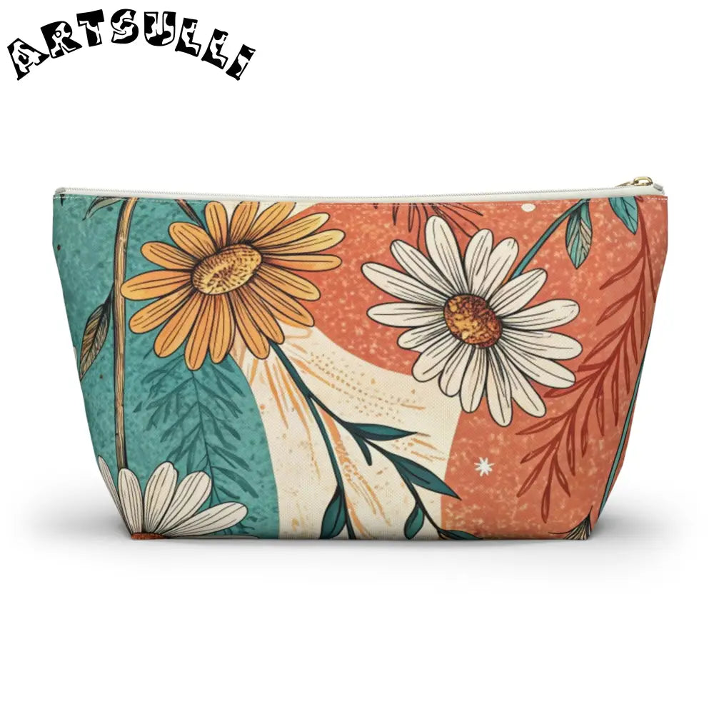 JAKKOUTTHEBXX Retro Daisy Dream II Accessory Pouch w T-bottom