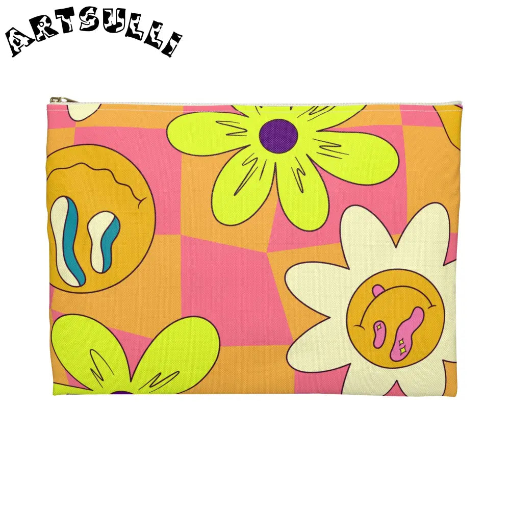 JAKKOUTTHEBXX Trippy Sour Face Rave Accessory Pouch JAKKOUTTHEBXX
