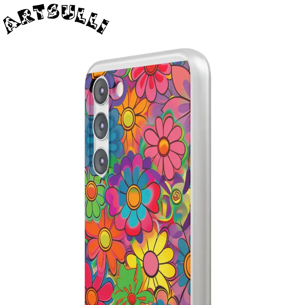 JAKKOUTTHEBXX Chromatic Daisy Dream Flexi Cases JAKKOUTTHEBXX