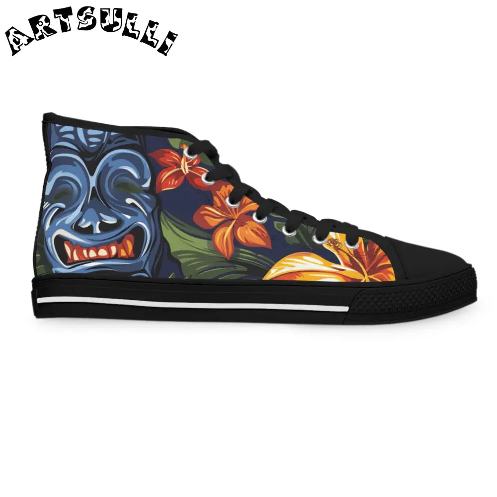 JAKKOUTTHEBXX Tropical Tiki Floral High Top Sneakers 2025