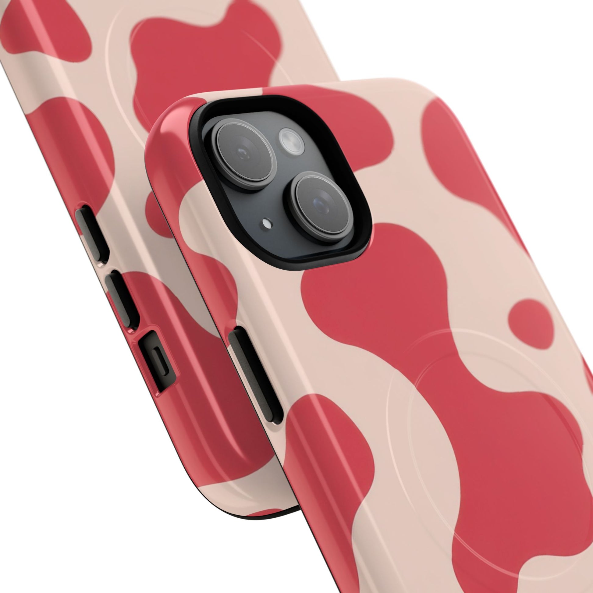 Red Jungle Cow Tough Magnetic Cases, Artsulli - Art is Long, Life is Short, Phone Case, , , , , , , 