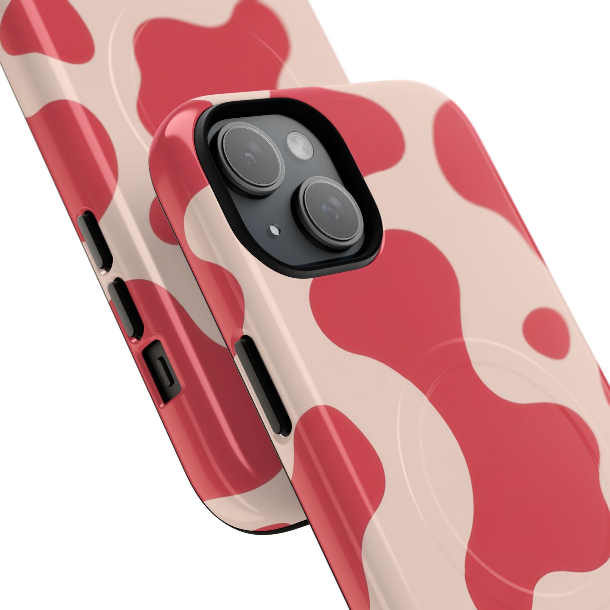 Red Jungle Cow Tough Magnetic Cases, Artsulli - Art is Long, Life is Short, Phone Case, , , , , , , 