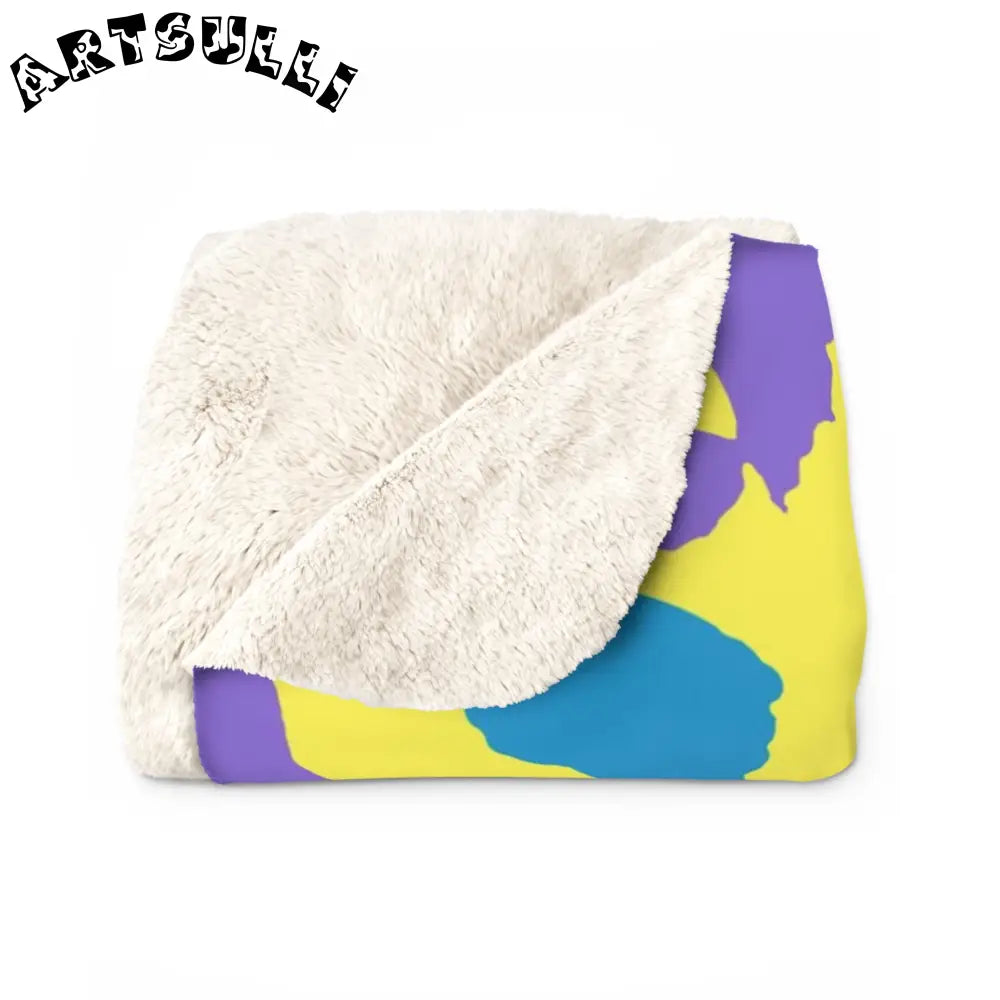 JAKKOUTTHEBXX Sherpa Fleece Blanket JAKKOUTTHEBXX Artsulli - Art