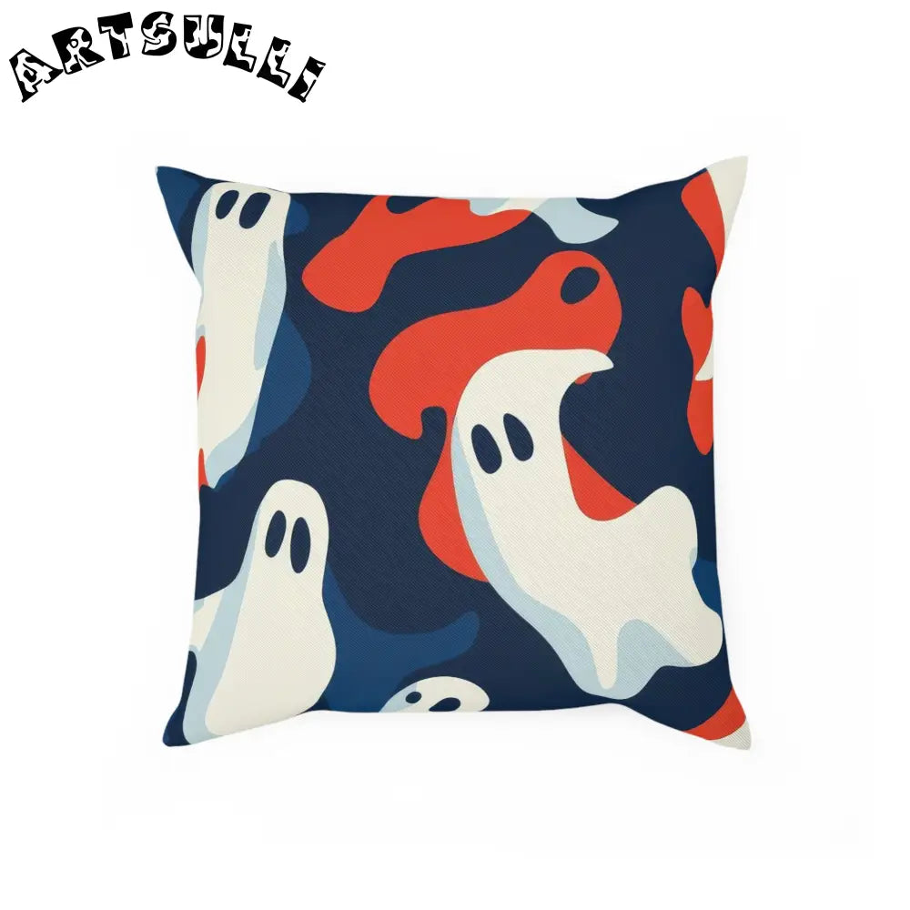 JAKKOUTTHEBXX Camo Ghosts Cushion JAKKOUTTHEBXX Artsulli - Art