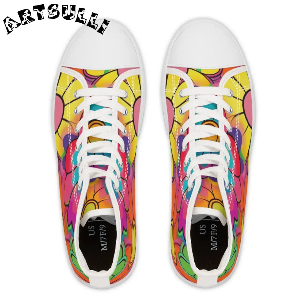 JAKKOUTTHEBXX Chromatic Daisy Dream II Women’s High Top Sneakers