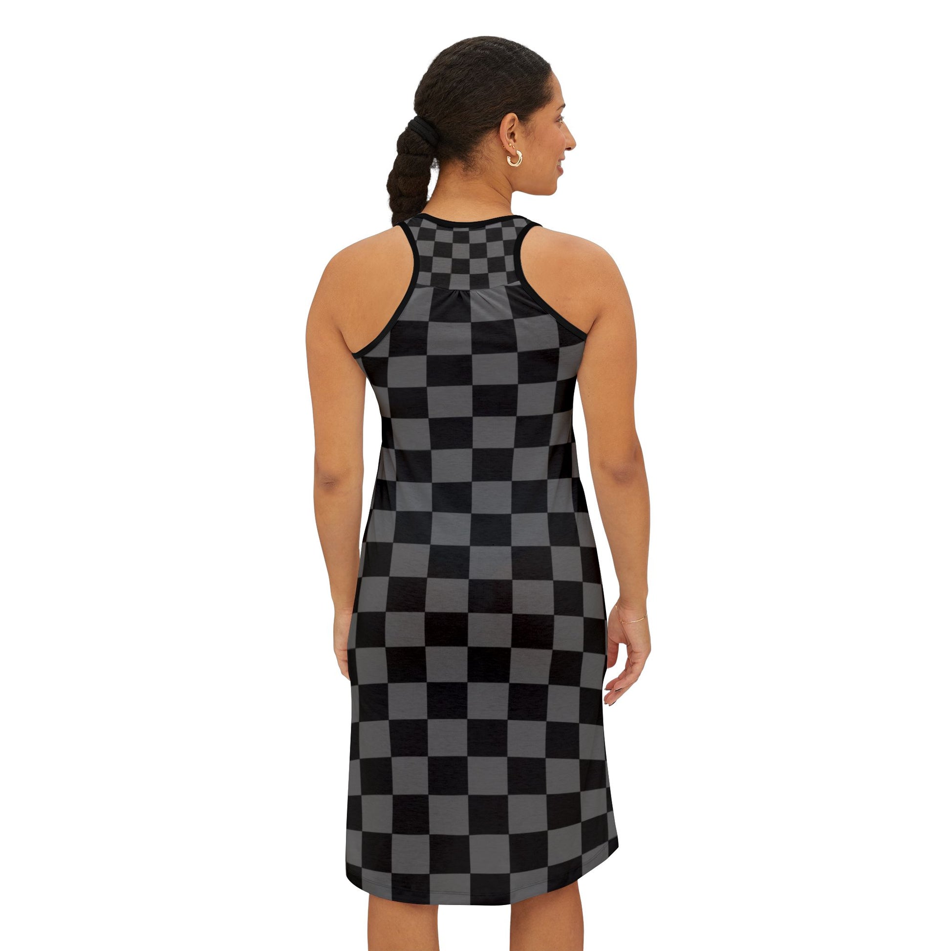 8K Void Surfer Women's Racerback Dress (AOP), Artsulli - Art is Long, Life is Short, Tank Top, , , , , , , 