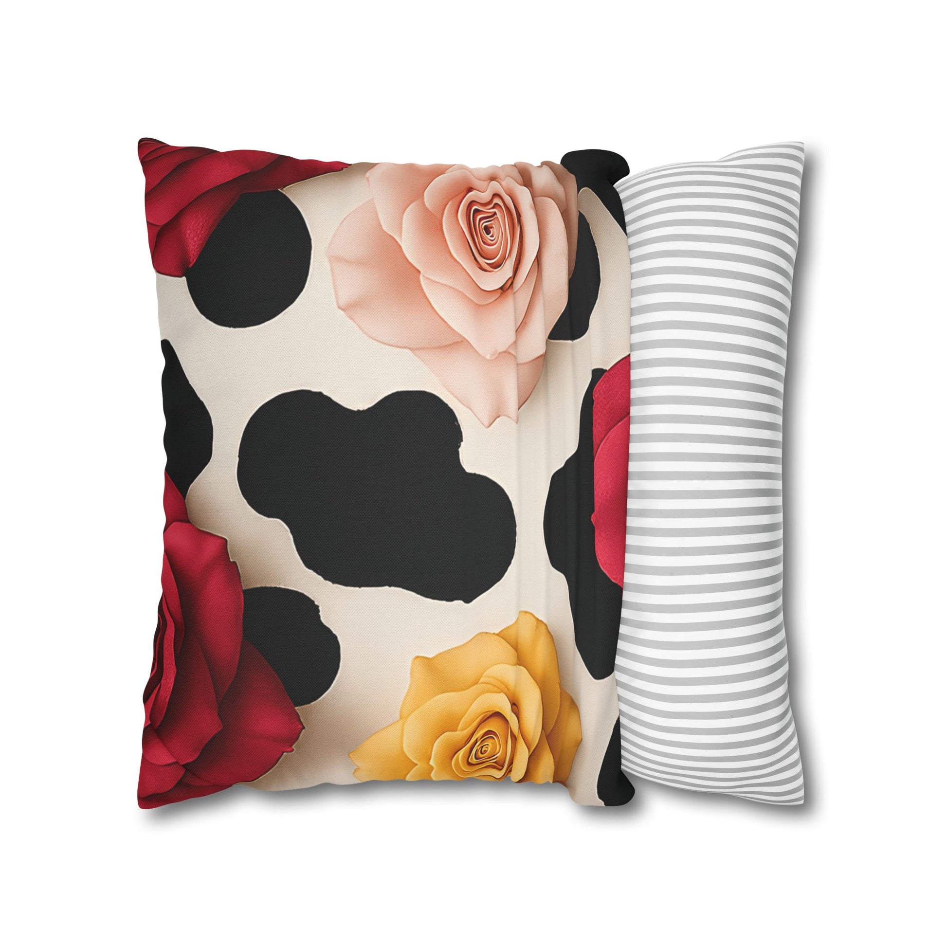 Spun Polyester Square Pillowcase, Artsulli - Art is Long, Life is Short, Home Decor, , , , , , , 