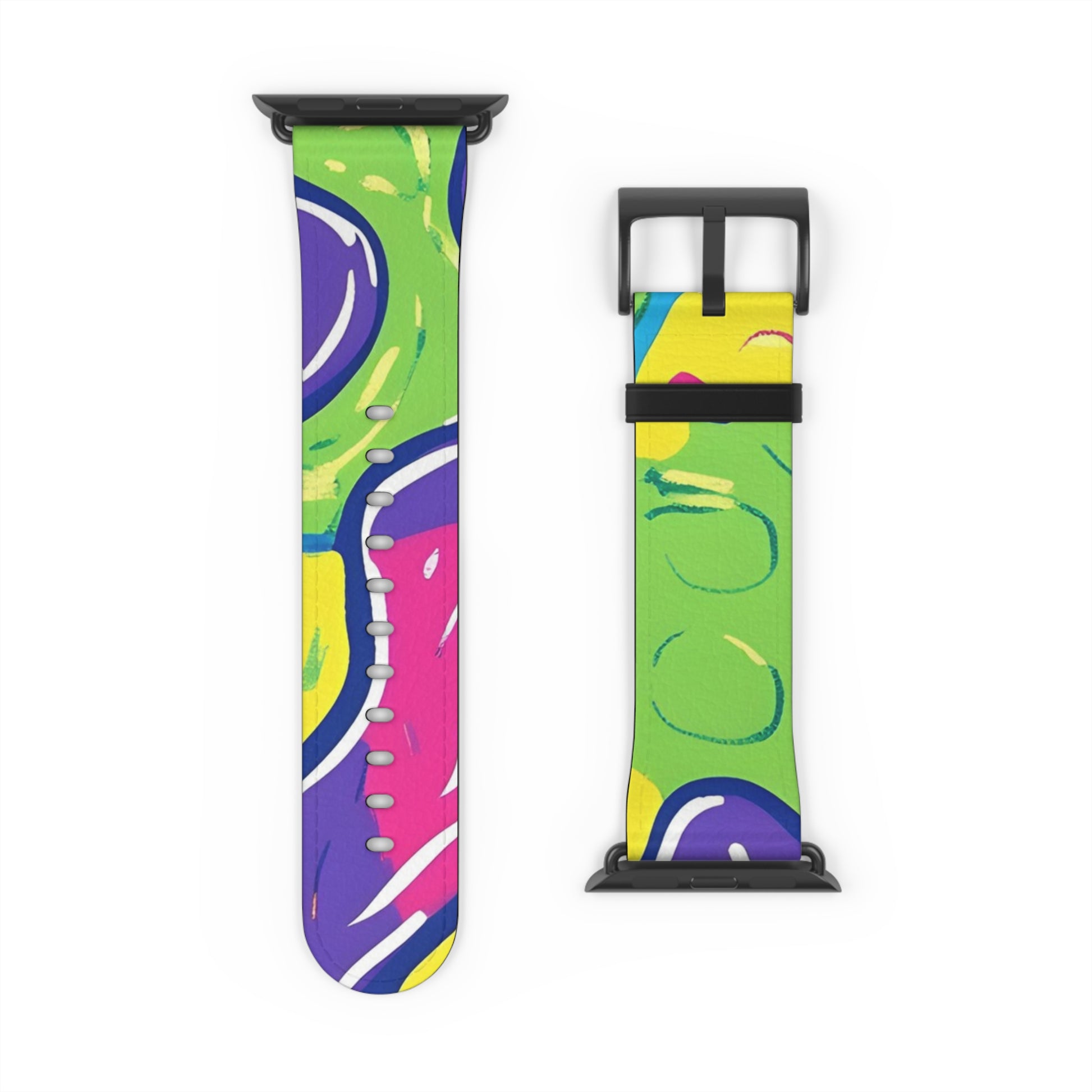 90s Trippy Slime Watch Band, Artsulli - Art is Long, Life is Short, Accessories, , , , , , , 