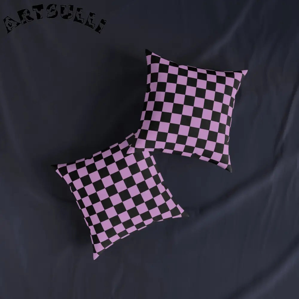 JAKKOUTTHEBXX Pixel Punk Vision Square Pillow JAKKOUTTHEBXX Artsulli