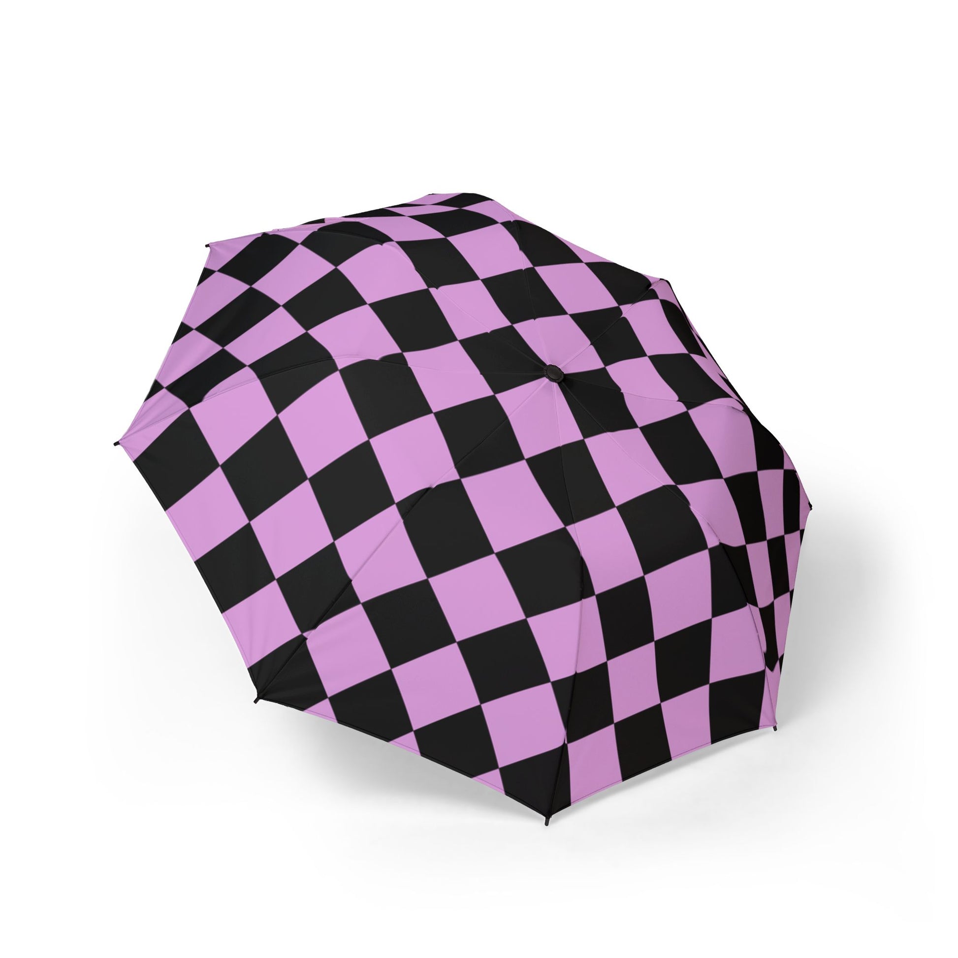 Pixel Punk Vision Semi-Automatic Foldable Umbrella, Artsulli - Art is Long, Life is Short, Accessories, Size, One size, , , , , 18641230760370037009