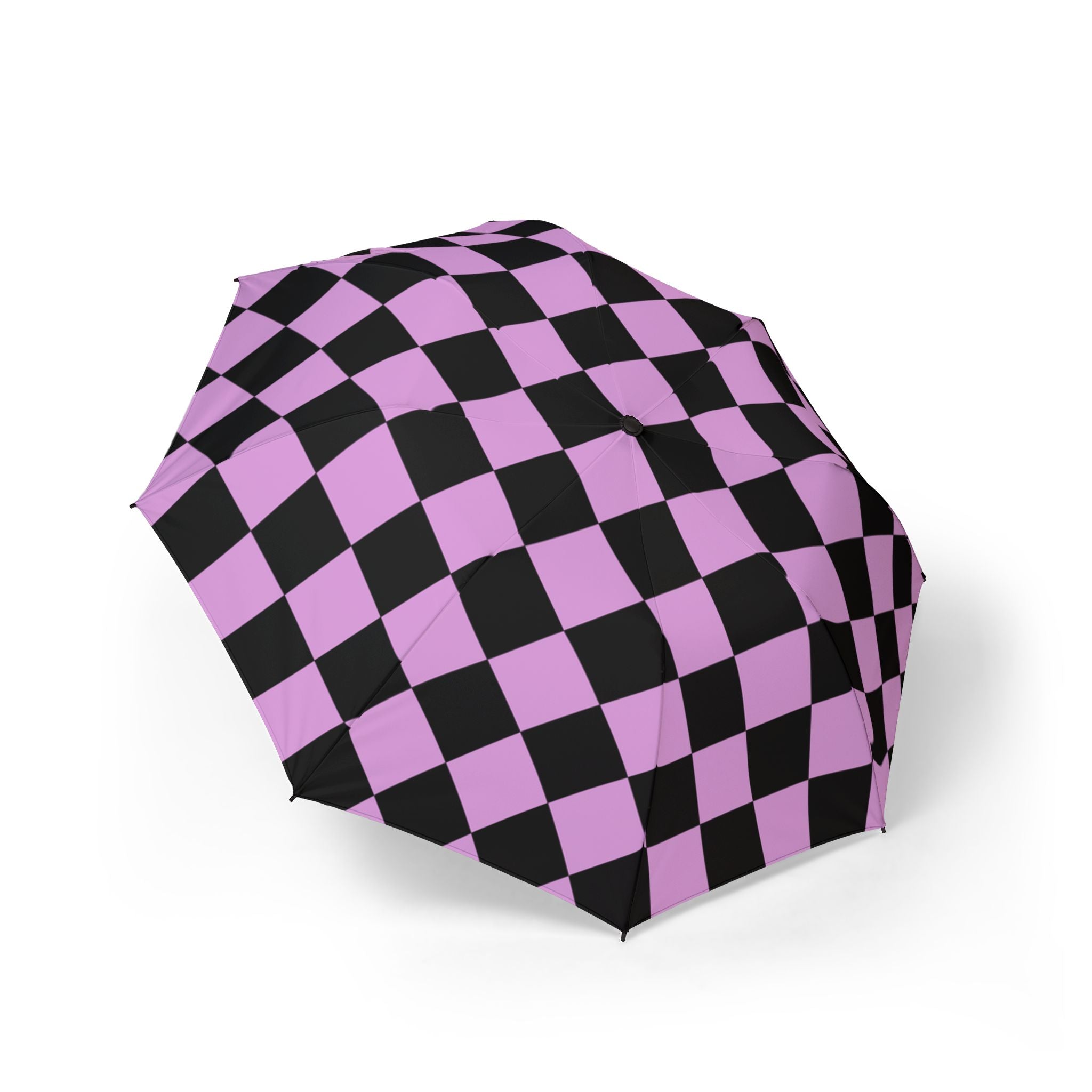 Pixel Punk Vision Semi-Automatic Foldable Umbrella, Artsulli - Art is Long, Life is Short, Accessories, Size, One size, , , , , 18641230760370037009