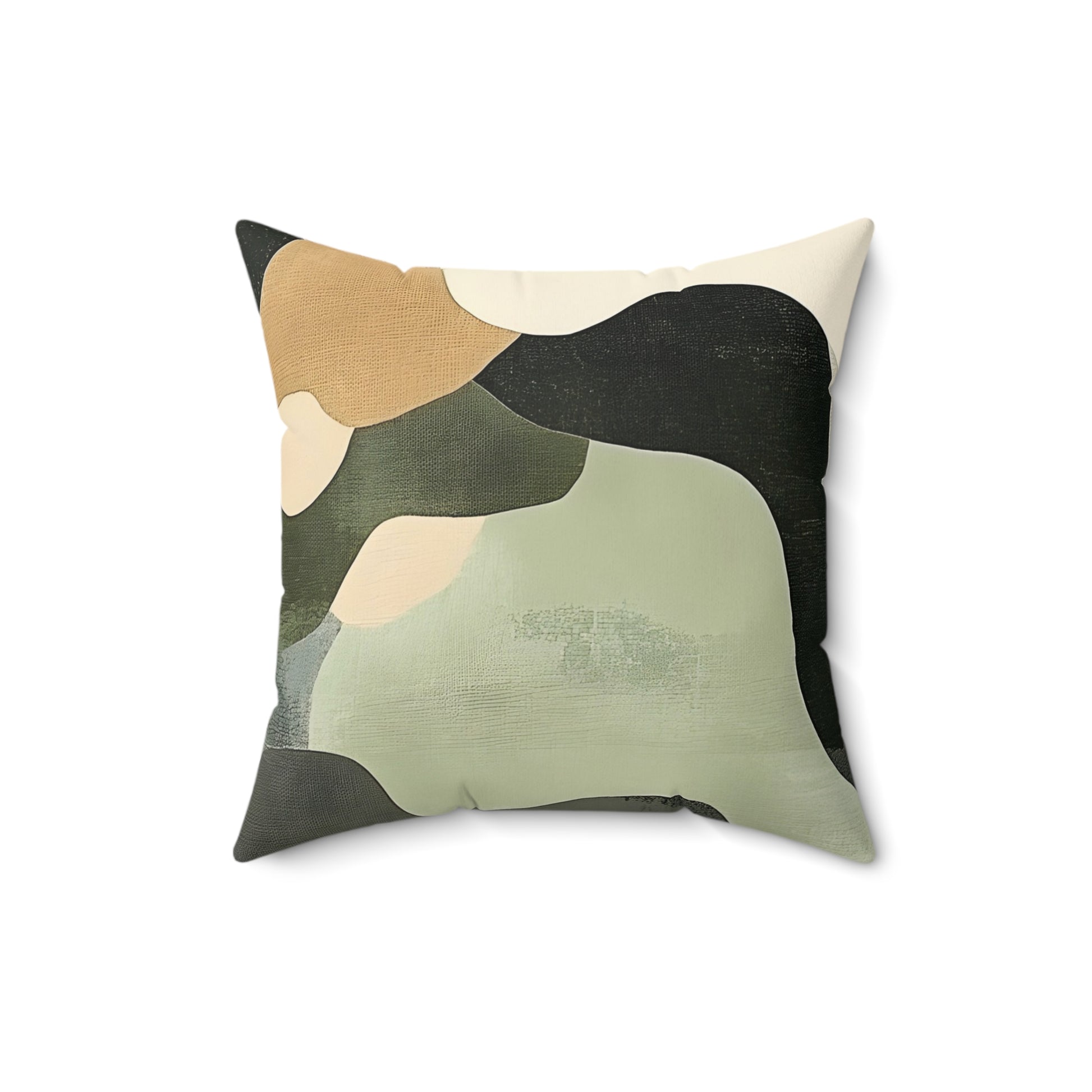 Focusing on Camouflage and Mystery Faux Suede Square Pillow, Artsulli - Art is Long, Life is Short, Home Decor, Size, 16" × 16", , , , , 57732653548375