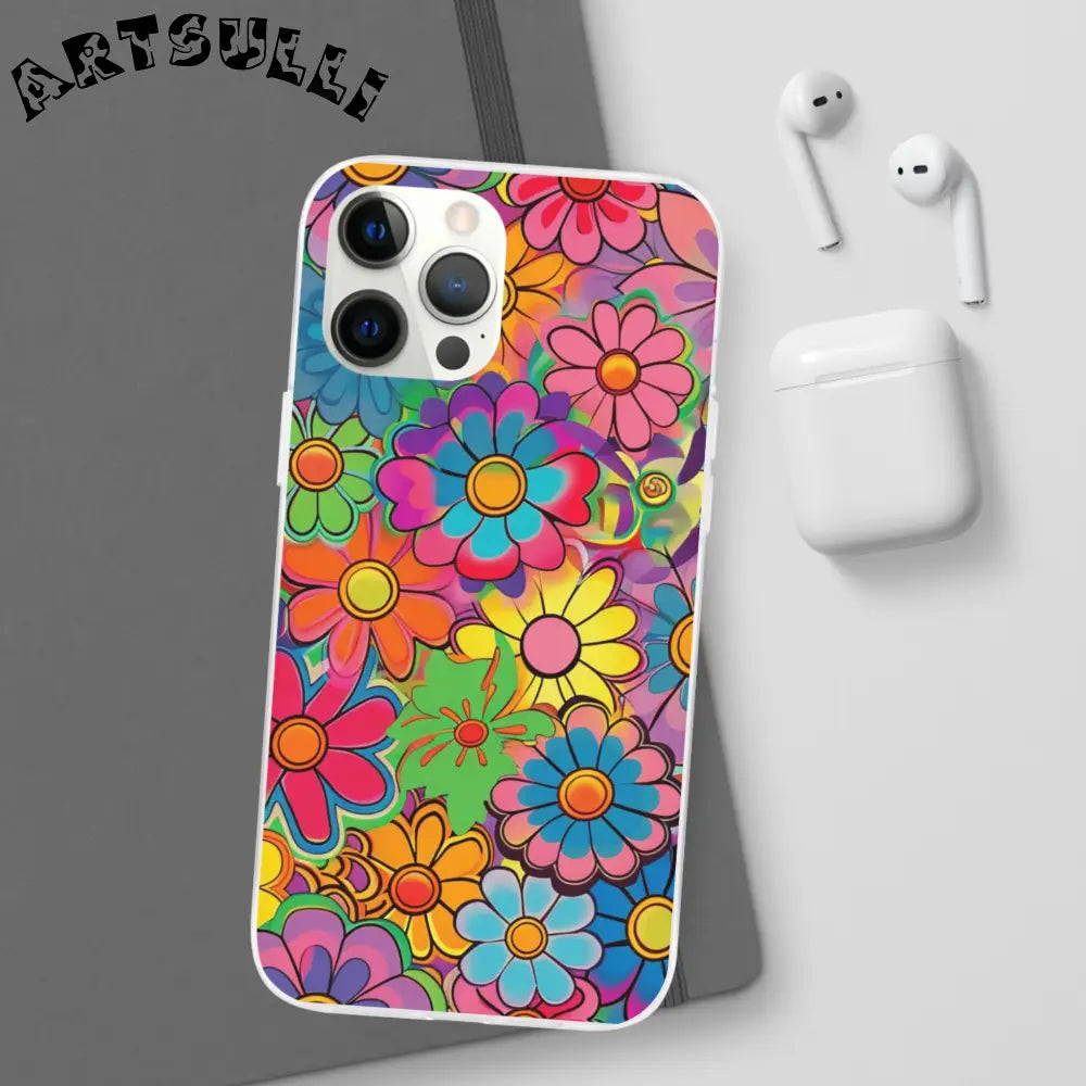 JAKKOUTTHEBXX Chromatic Daisy Dream Flexi Cases JAKKOUTTHEBXX