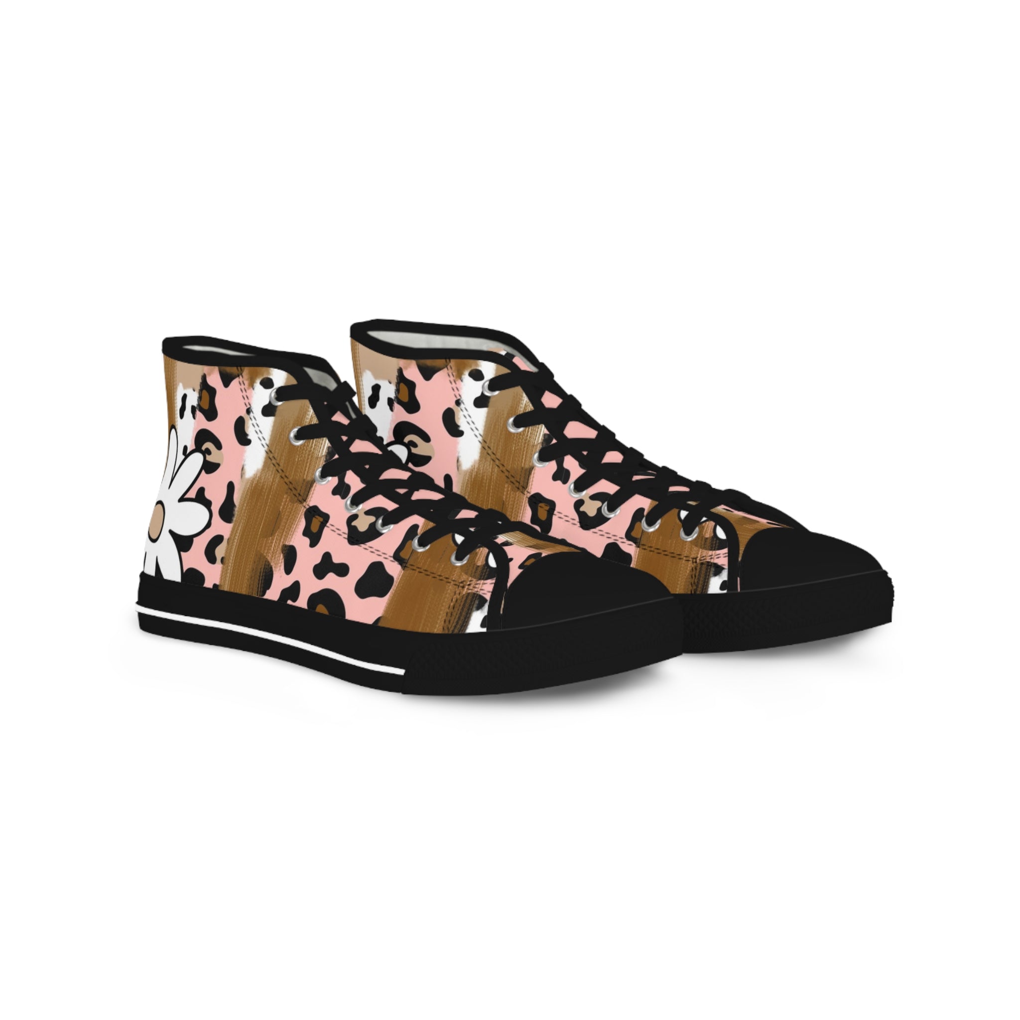 Sutfin Ghosts Pop Art Men's High Top Sneakers, Artsulli - Art is Long, Life is Short, Shoes, Size, US 5, Color, Black sole, , , 20147513147196921398