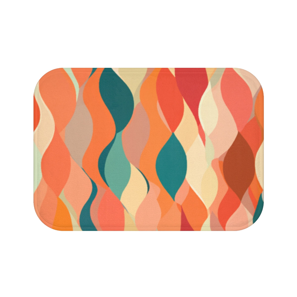 70s Sienna FlowBath MatSandyBrown