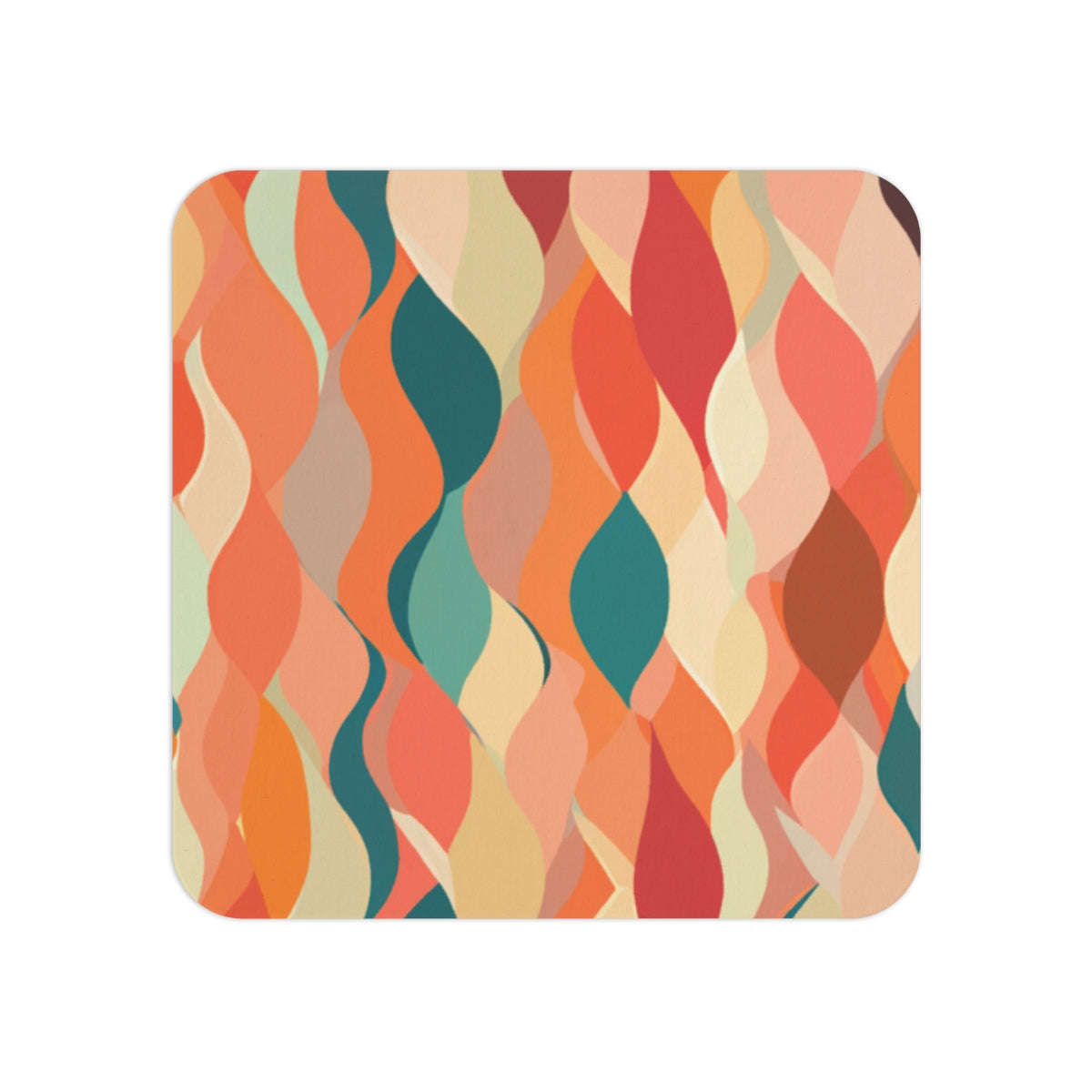 70s Sienna FlowCoasters (50, 100 pcs)SandyBrown