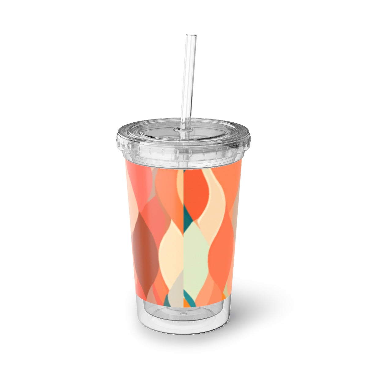 70s Sienna FlowSuave Acrylic CupSandyBrown