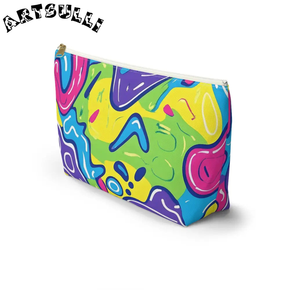 JAKKOUTTHEBXX Colorful Abstract T-Bottom Pouch 2025
